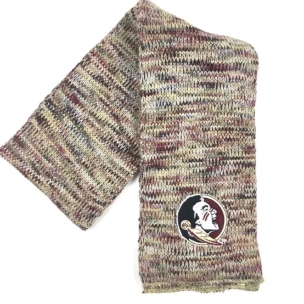 FSU Scarf & 2 Pair Gloves Seminoles Florida State College Football Game Day Gear